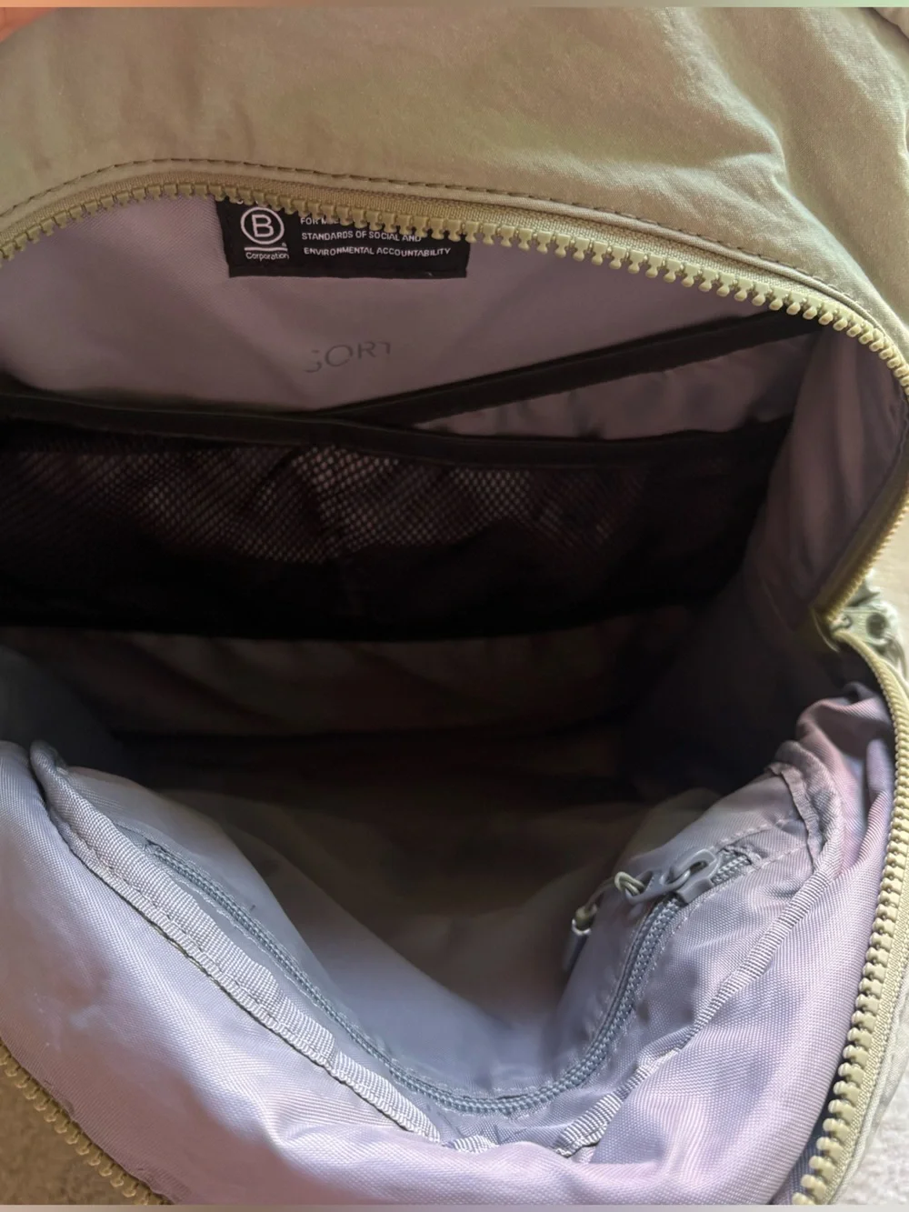 Athleta Olive Green Backpack!